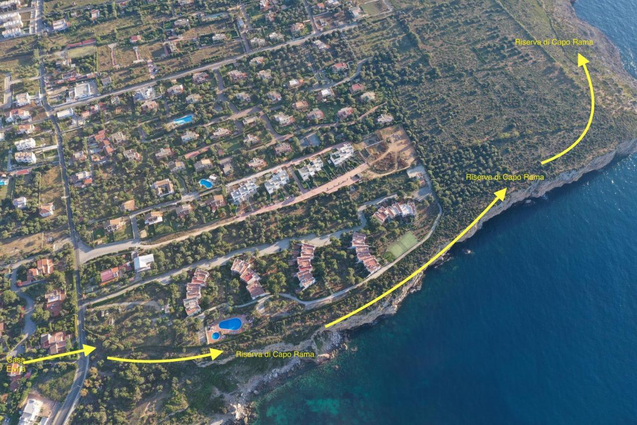 Casa Elvira Villa Terrasini Eksteriør bilde